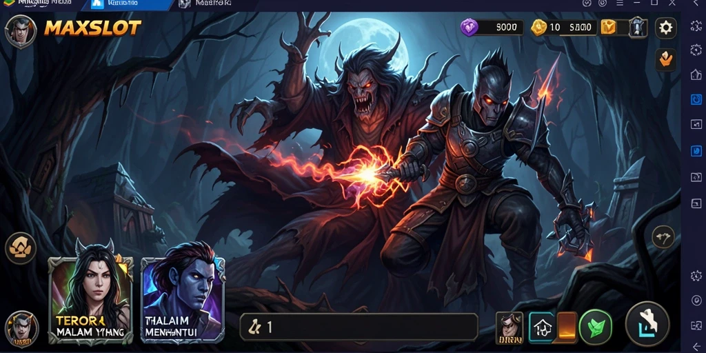 Gameplay menakutkan dari MAXSLOT, siap untuk menguji nyali Anda.