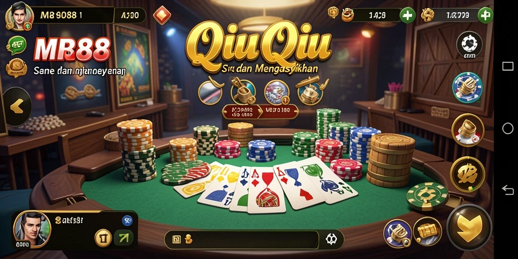 Tampilan gameplay QiuQiu yang memukau di MR888.