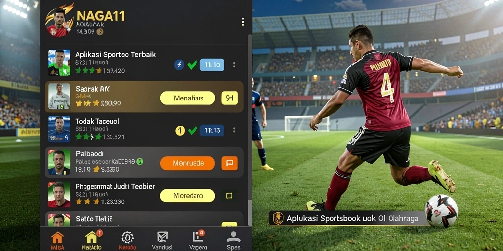 Tampilan gameplay NAGA11 yang menarik dan interaktif dalam taruhan olahraga.